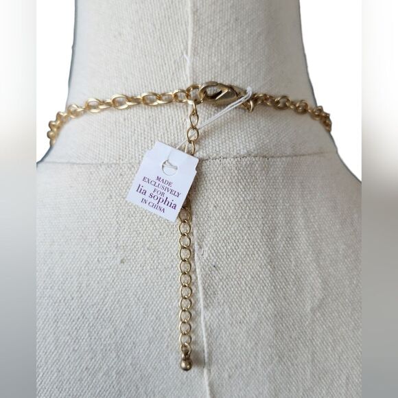 NWTโLia Sophia Beaded Necklace - Picture 4 of 11